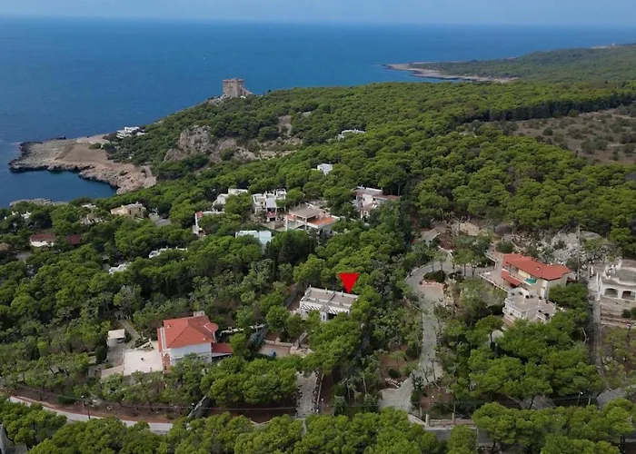 Daire Pinetamare Azur - Panoramic Rooftop Porto Selvaggio