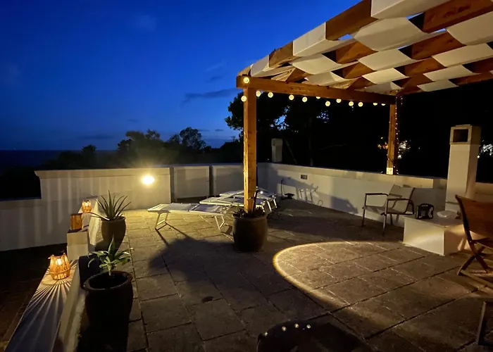 Daire Pinetamare Azur - Panoramic Rooftop Porto Selvaggio
